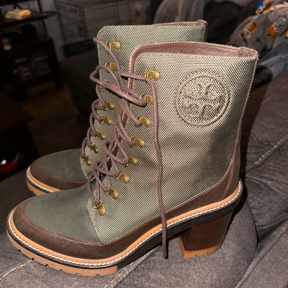 Tory Burch Double T boots